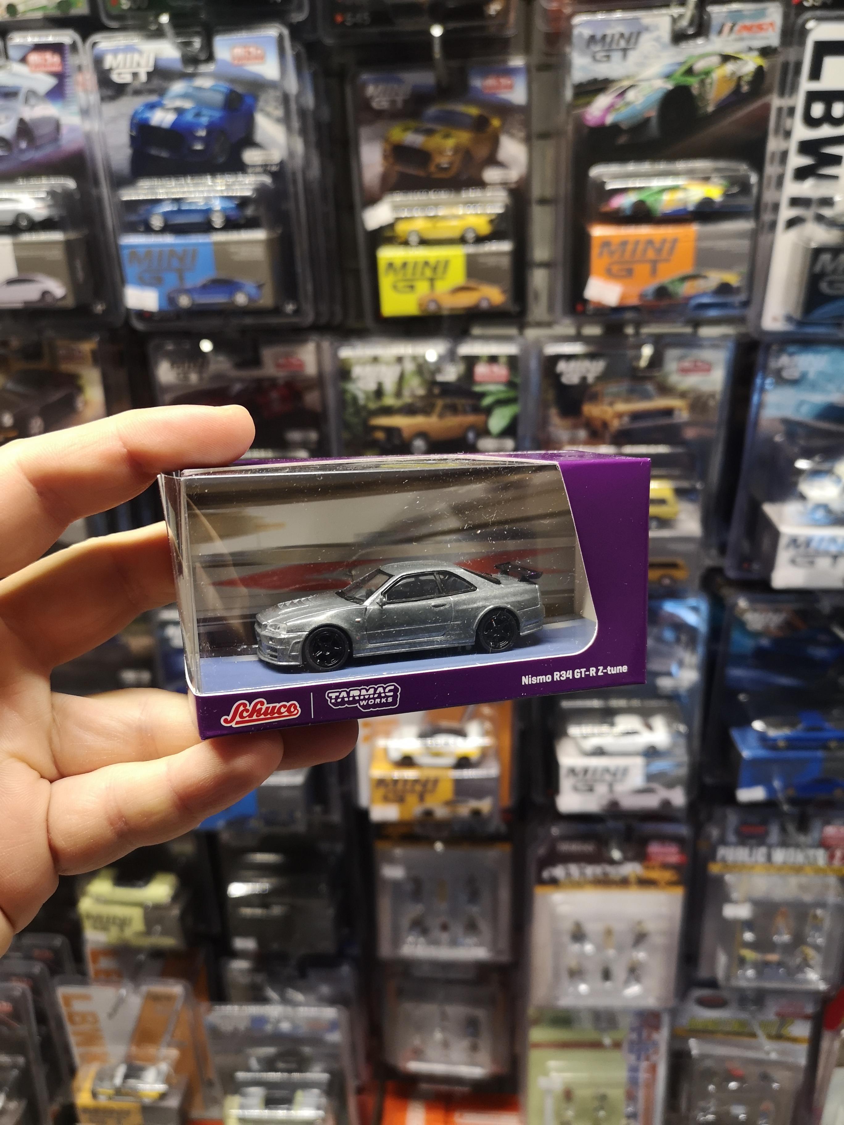 Schuco Tarmac Works Nissan Skyline Nismo R34 GT-R Z-Tune Midnight Purple III CHASE