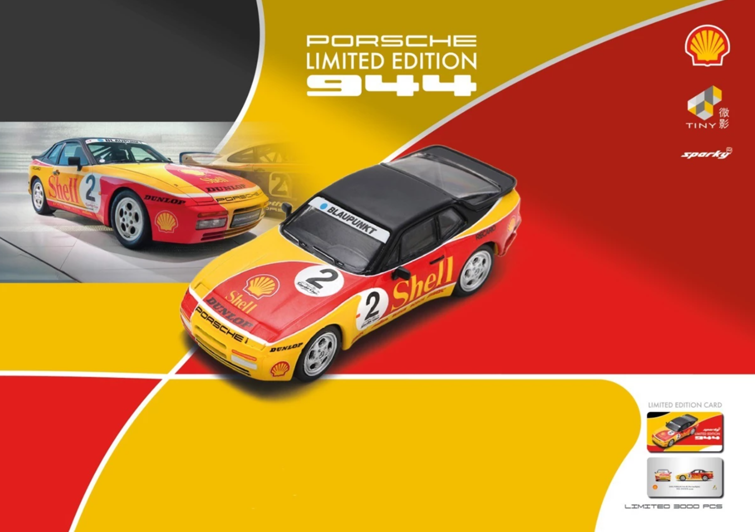 Sparky Porsche 944 #2 Shell Porsche 944 Turbo Cup