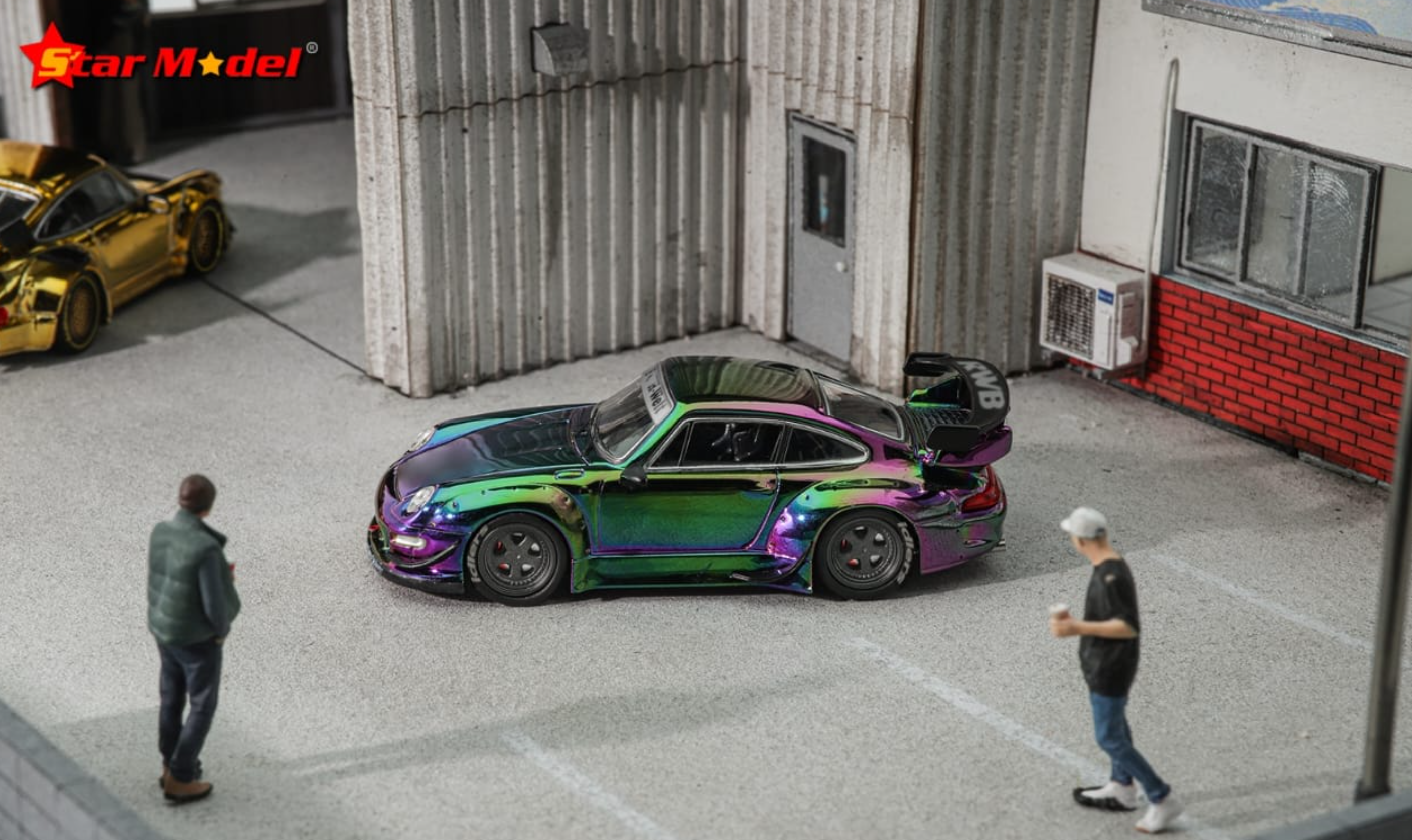 Star Model Porsche RWB 993 Chamelon