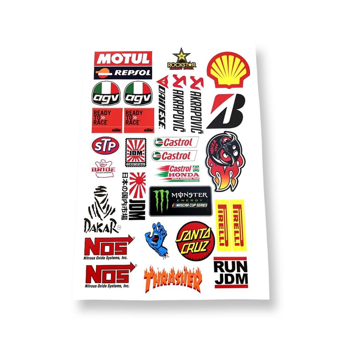 Sticker Shell Motul A4