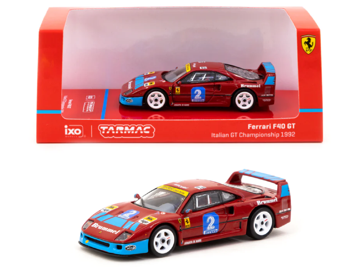 Tarmac Works Ferrari F40 GT italian GT championship 1992 Pierre-Alexandra Popoff