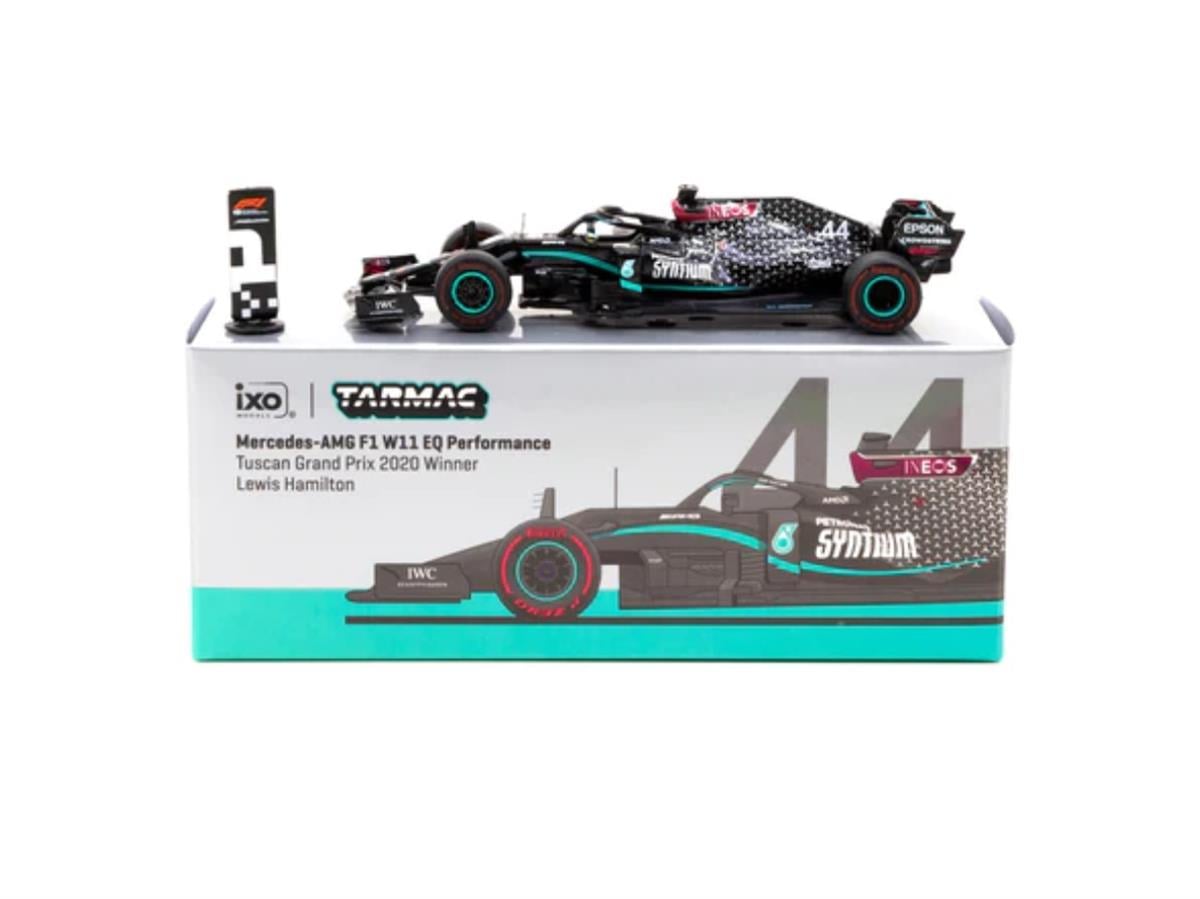 Tarmac Works Mercedes AMG F1 W11 EQ Performance Tuscan Grand Prix 2020 Winner Lewis Hemilton
