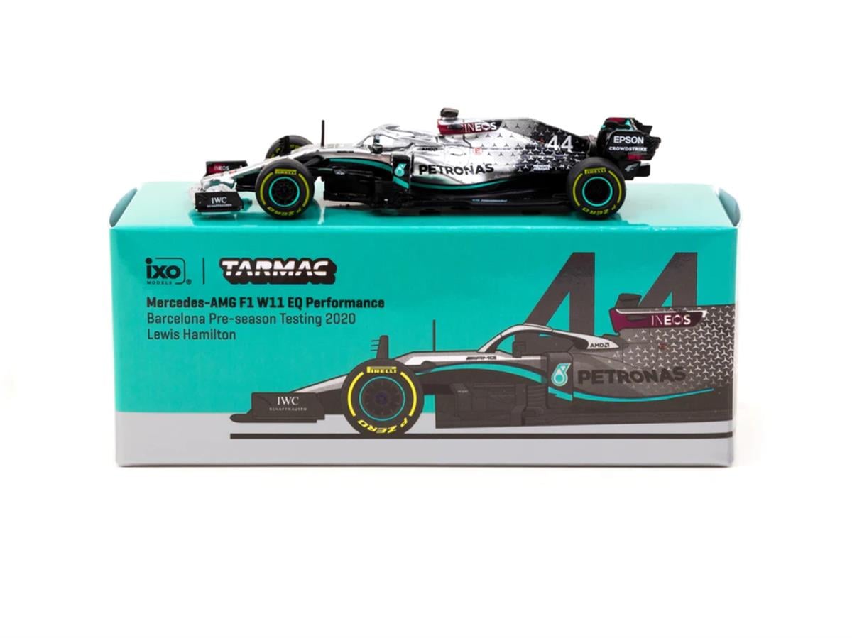 Tarmac Works Mercedes AMG F1 W11 EQ Performance Barcelona Pre-Season Testing 2020 Lewis Hemilton