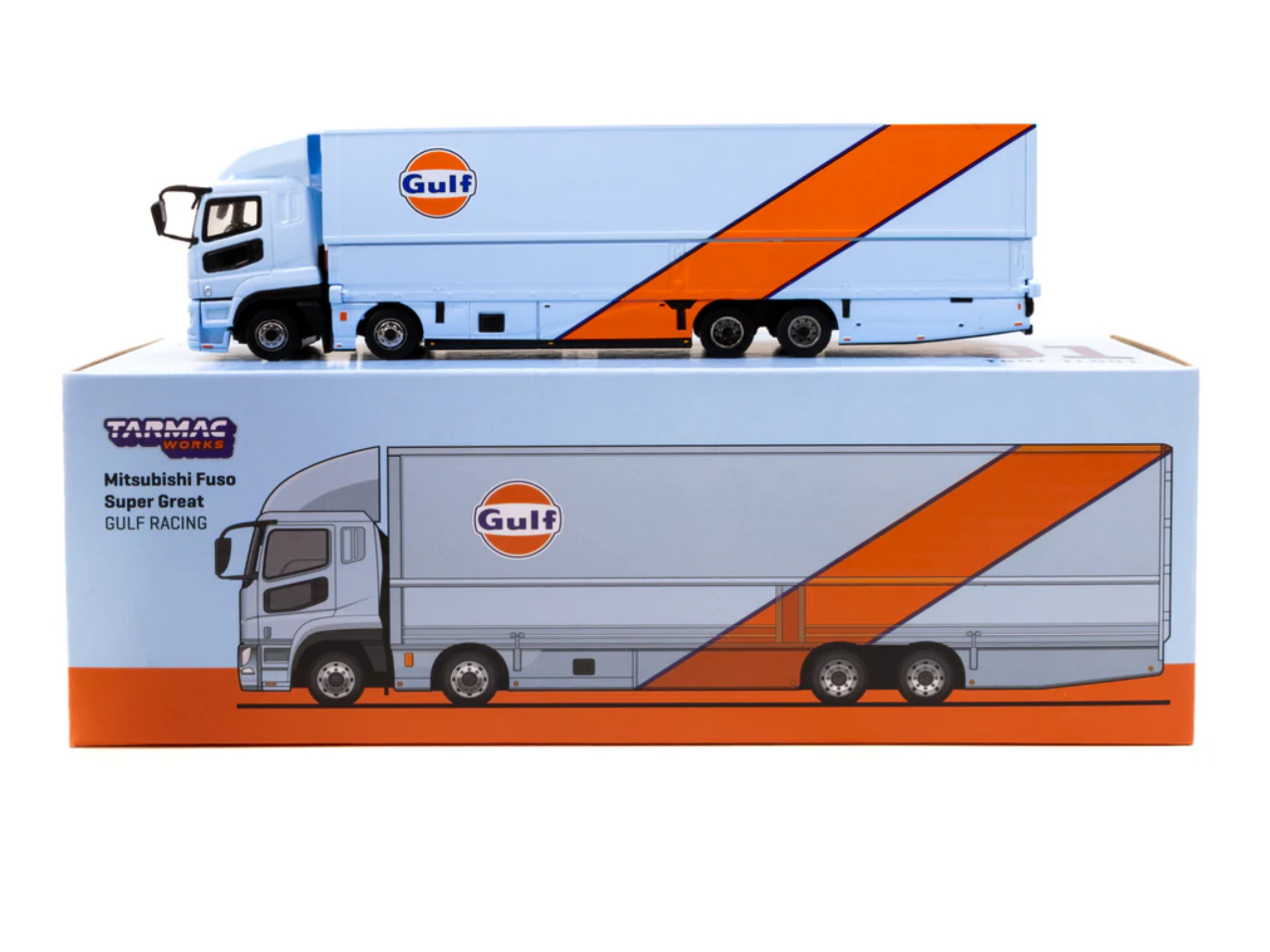 Tarmac Works Mitsubishi Fuso Super Great Gulf Racing