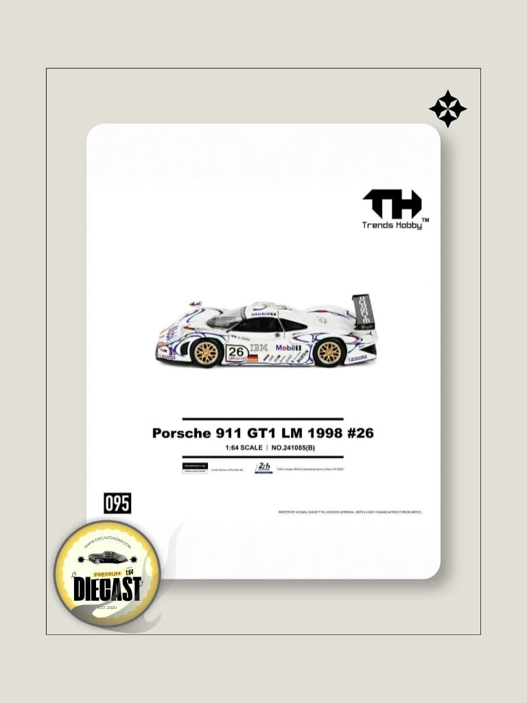 Trends Hobby Porsche 911 GT1 LM 1998 TH-#095