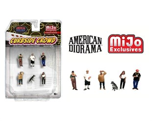 American Diorama Mijo Curbside Crowd 