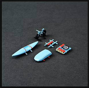 CM Model Accessories Rooftop Set Gulf