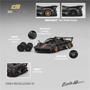 CM Model Pagani Revolucion Carbon Nürburgring Lap Time Model