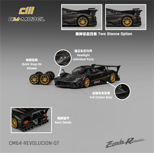 CM Model Pagani Zonda Revolucion Carbon