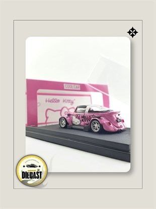 Cool Car Volkswagen Beetle Sport Hello Kitty Pink
