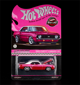 Hot Wheels Collectors RLC Exclusive 1969 Chevy Camaro SS Pink