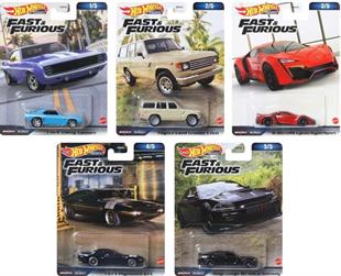 Hot Wheels Premium Fast and Furious (Set) HNW46