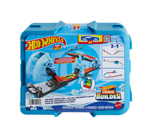 Hot Wheels Track Builder Air Drop Lunch Box Hnj67