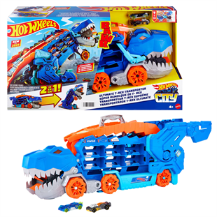 Hot Wheels Ultimate T-Rex Transporter Hng50