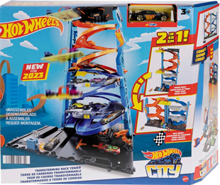 Hot Wheels Ultimate Transforming Race Tower Hkx43