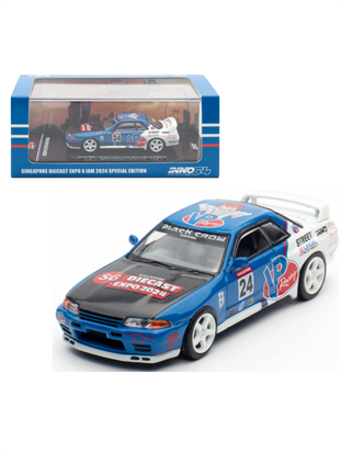 İNNO64 Nissan Skyline GT-R R32 Singapore Diecast Expo X IAM 2024 Special Edition