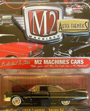 M2 Machines 1959 Cadillac Series 62 Black Limited Defolu