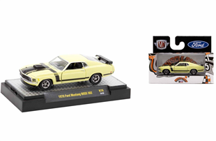 M2 Machines 1970 Ford Mustang Boss 302 yellow R78 24-32
