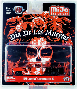 M2 Machines Mijo 1973 Chevrolet Cheyenne super 30 Dia De Los Muertos