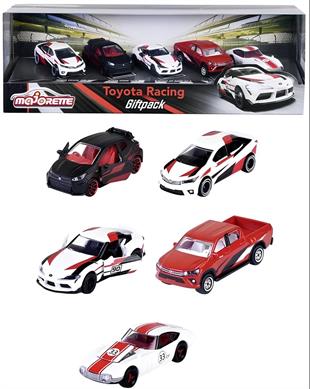 Majorette Toyota Racing Giftpack 5 car pack