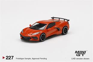 Mini GT Chevrolet Corvette Stingray Sebring Orange Tintcoat
