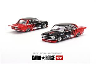 Mini GT Kaido House Datsun 510 Pro Street Advan