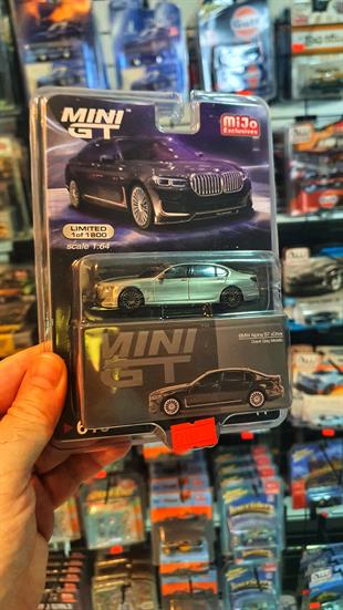 Mini GT Mijo BMW  Alpina B7 xDrive Dravit Grey metallic CHASE