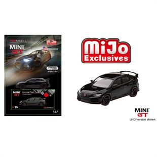 Mini GT Mijo Honda Civic Type R (FK8) Cyrstal Black Lhd USA