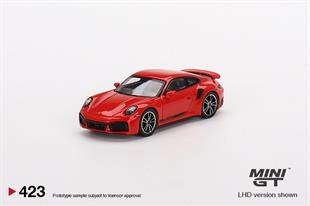 Mini GT Porsche 911 Turbo S Gurads Red