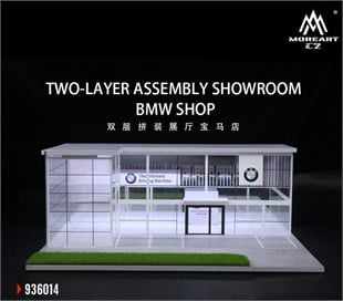 Moreart BMW store lighting scene