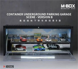 Moreart Container Underground Parking Garage Scene B Model