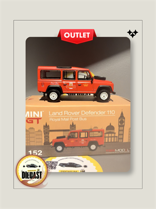 Outlet Mini GT Land Rover Defender 110 Royal Mail #152