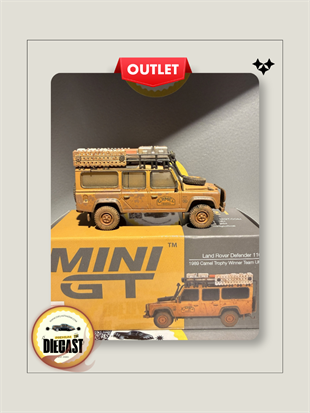 Outlet Mini GT Land Rover Defender 110 Camel Dust #221