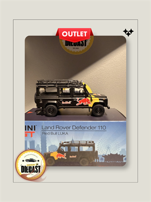 Outlet Mini GT Land Rover Defender 110 Red Bull Luka #110