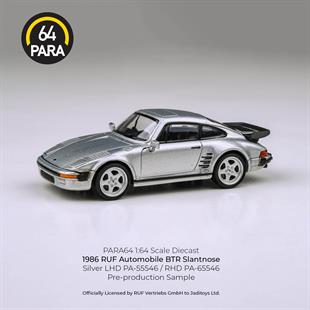 Para64 Porsche RUF BTR 1986 Slantnose Silver