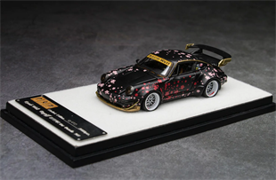 PGM Porsche RWB Black Sakura Square Box