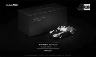 Pop Race Dark Chrome Series Porsche Singer Targa #001