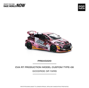 Pop Race EVA RT Production Model Custom TYPE-08 Goodride GR Toyota Yaris 