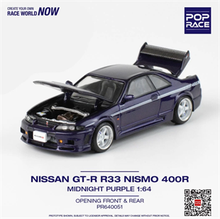 Pop Race Nissan GTR Nismo 400R Midnight Purple