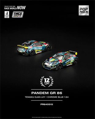 Pop Race Pandem Toyota GR86 Tengku Djan Ley DAW Special