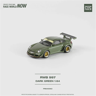 Pop Race Porsche 997 RWB Dark Green