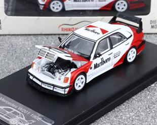 Rhino Model Mercedes Benz 190E w201 Marlboro Red
