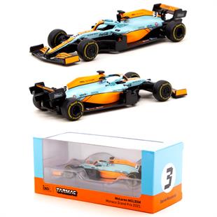 Tarmac Works McLaren MCL35M Monaco Grand Prix 2021 Daniel Ricciardo