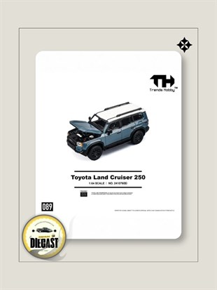 Trends Hobby Toyota Land Cruiser 250 Blue th-#089