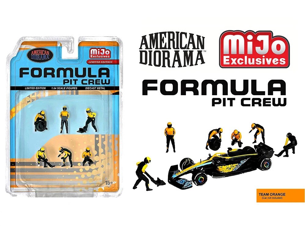 American Diorama Mijo Formula Team Orange