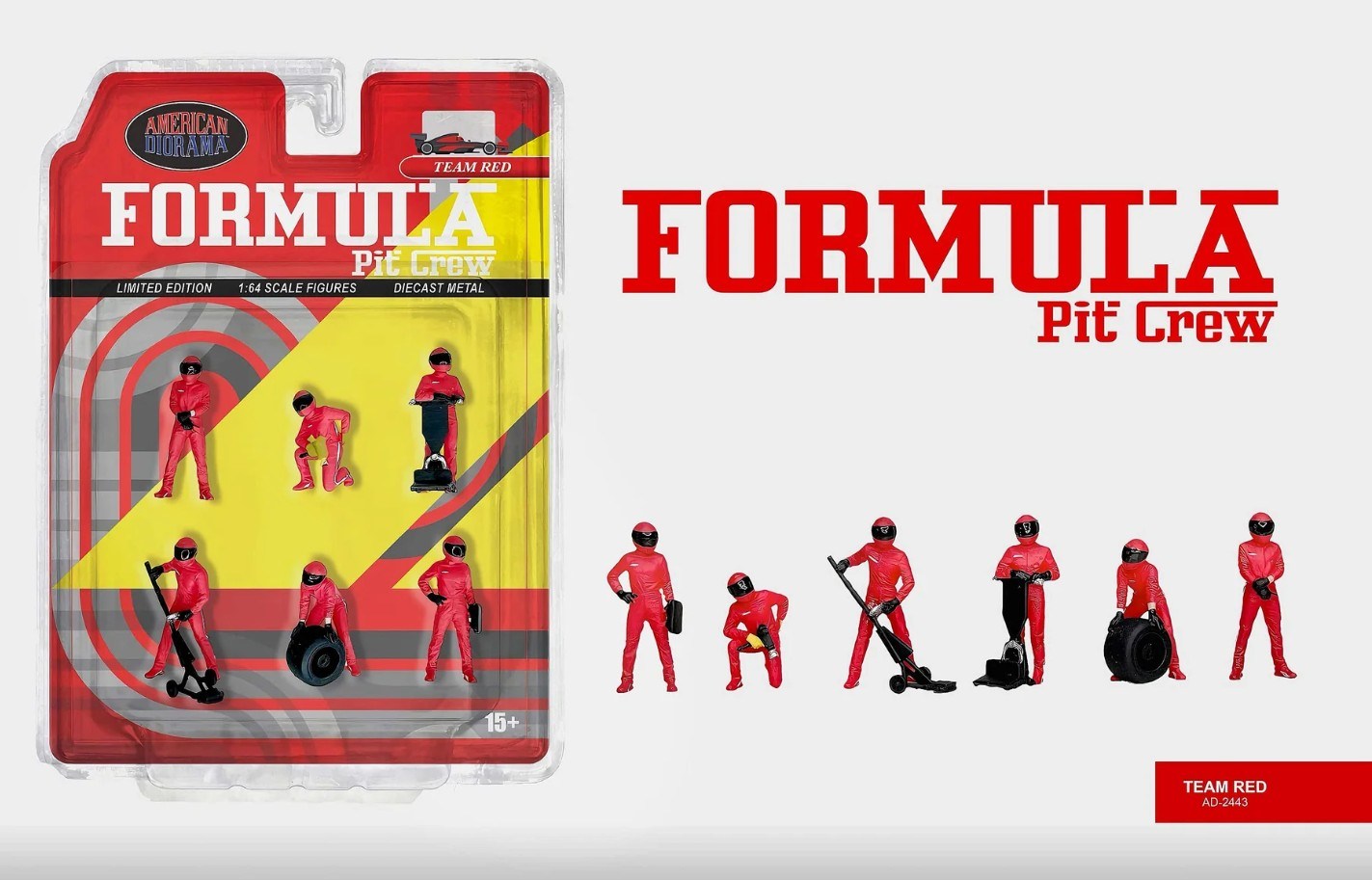American Diorama Mijo Formula Team Red