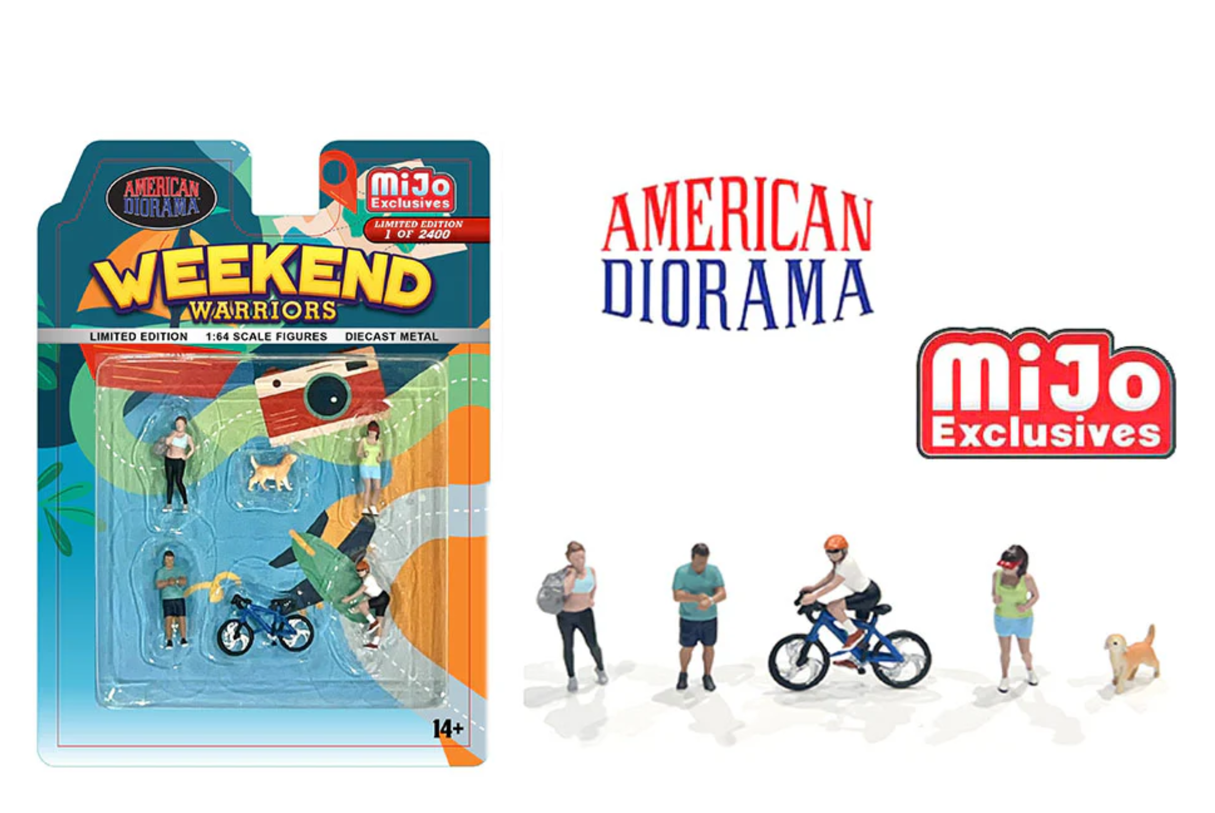 American Diorama Mijo Weekend Warriors Figür
