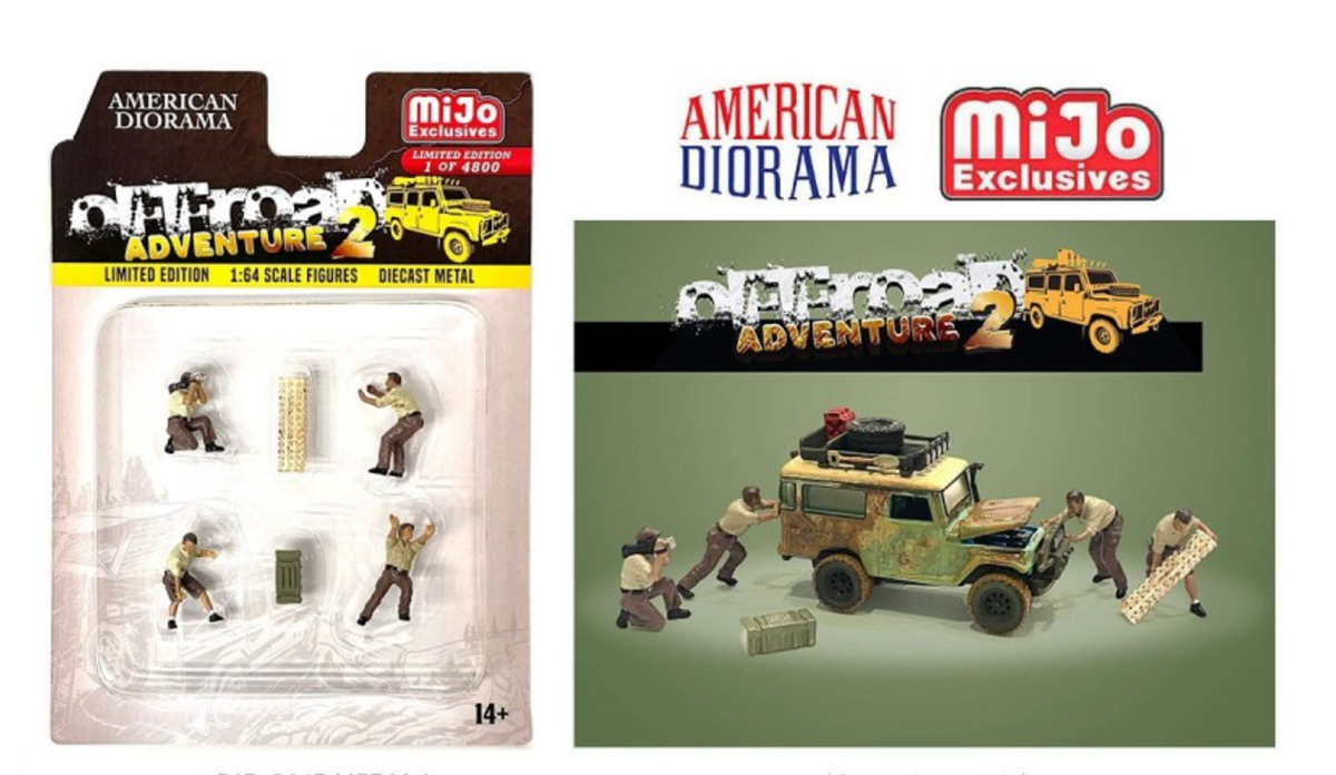 American Diorama Offroad Adventure 2 Figür