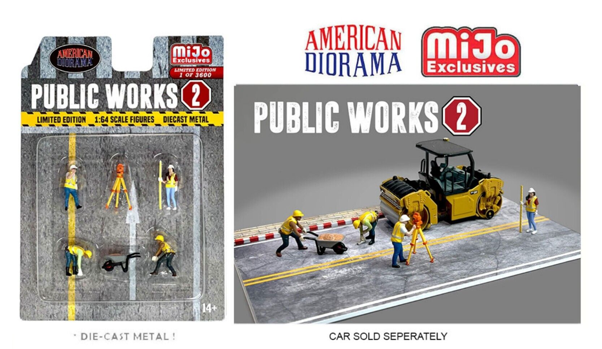 American Diorama Public Works 2 Figür