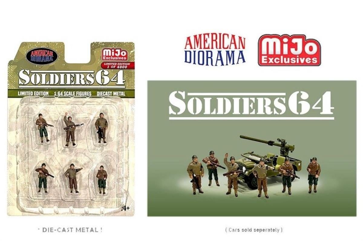 American Diorama Soldiers 64 Figür